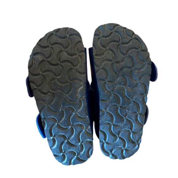 BIRKENSTOCK Betula Royal Blue Birko Flor Kid's Unisex Boy Girl Size EU 27 US 9 - Picture 6 of 6